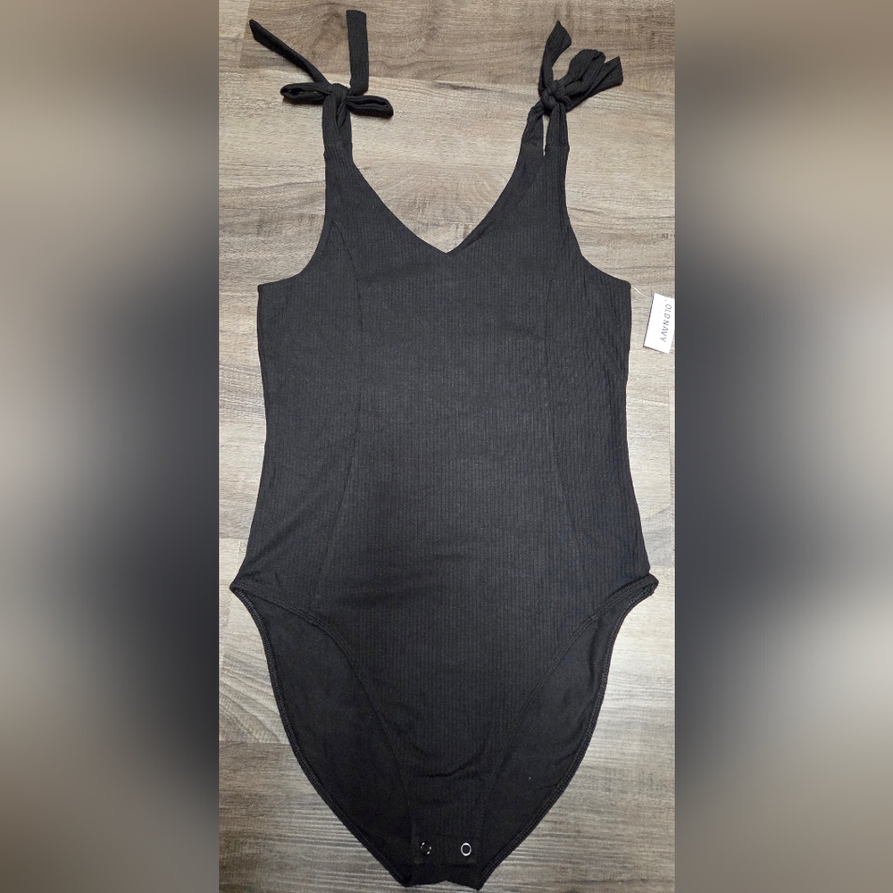 BNWT Womens Old Navy Black Bodysuit